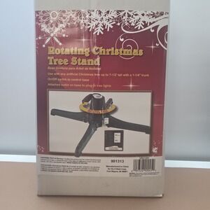 Do it Best 7-1/2 Ft. Rotating Artificial Christmas Tree Stand Open Box